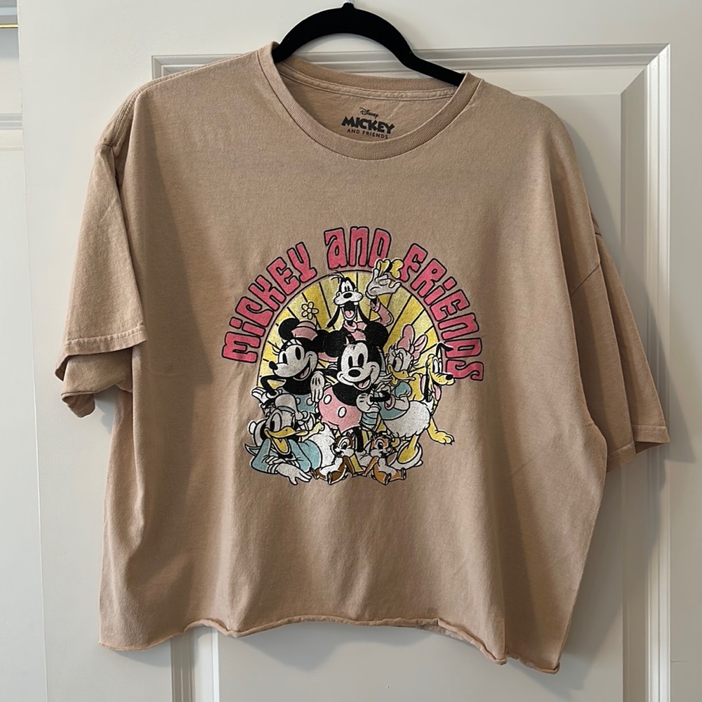 Disney crop tee
